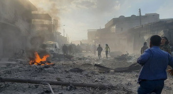 Suriye'ye bombalı saldırı! Çok sayıda ölü ve yaralı var