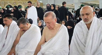 Suudi Arabistan'a giden Cumhurbaşkanı Erdoğan Umre ziyareti gerçekleştirdi!