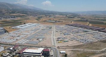 Tam 57 futbol sahası büyüklüğünde: Kahramanmaraş konteyner kentte sona gelindi