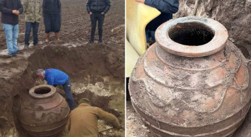 Tarla sürerken bulundu: Hemen koruma altına alındı