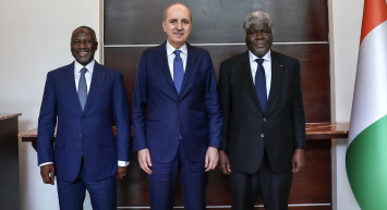 TBMM Başkanı Kurtulmuş, Fildişi Sahili dönüşü notlarını gazetecilerle paylaştı!