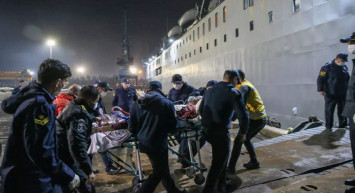 TCG Sancaktar gemisi Hatay’a ulaştı: Sahra Hastanesi olarak kullanılacak