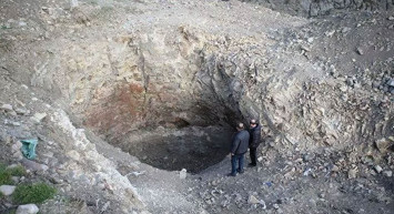 Tesadüfün böylesi: İskilip kalesinde bayrak dikmek için yapılan kazıda tarihi eser bulundu! Gören herkes şaşkına döndü