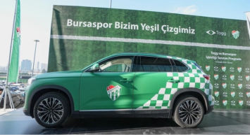 TOGG Bursaspor'a sponsor oldu