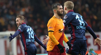 Trabzonsporlu Edin Visca, Galatasaray derbisinde attığı gol hakkında konuştu!