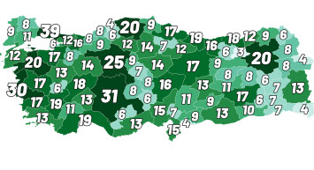 TÜİK Türkiye'nin en kalabalık ve en düşük nüfuslu ilçelerini açıkladı!