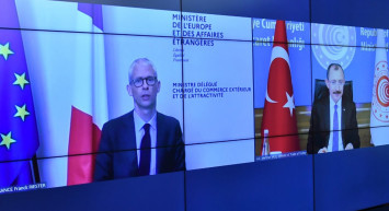 Türk ve Fransız Ticaret Bakanları Zirveden Önce Video Konferans ile Görüştü