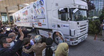 Türkiye Dağlık Karabağ'daki Çocuklara Karavan Hediye Etti