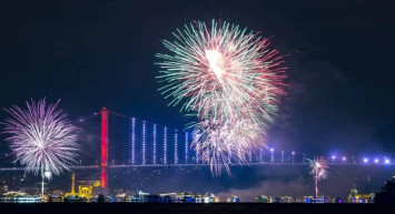 Türkiye’de yeni yıl coşkusu: 2024’e görsel şölenlerle girildi