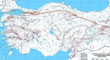 Türkiye'nin Diri Fay Hattı Haritasında En Riskli Bölgeler: 30 İl İşaret Edildi