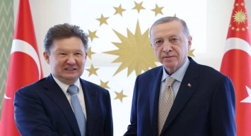 Türkiye’nin gaz merkezi planı işliyor: Cumhurbaşkanı Erdoğan Gazprom Başkanı ile görüştü