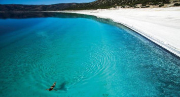 "Türkiye'nin Maldivleri" olarak bilinen Salda Gölü perişan bir halde!