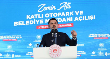 Ümraniye Zemin Altı Katlı Otopark ve Belediye meydanı açılış törenine katılan Murat Kurum’dan önemli açıklamalar