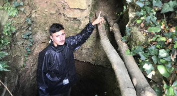 Üsküdar'da henüz keşfedilmemiş 7 asırlık gizli tünel defineciler tarafından tahribata uğradı!