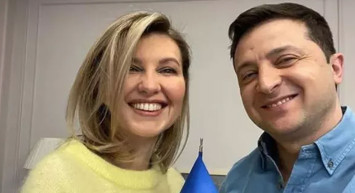 Volodimir Zelenski'nin eşi Zelenska ilk kez konuştu: Putin istediğini yapamayacak!