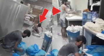 Yerden küreklerle un toplayıp lavaş yapıp satıyorlardı! Skandal fırın görüntülerine ceza gecikmedi