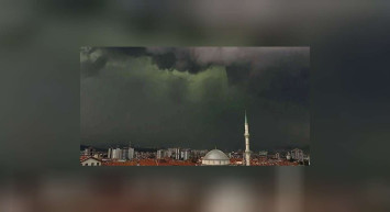 Yeşil bulut nedir, neden olur? MGM Ankara'da görülen yeşil bulutu açıkladı