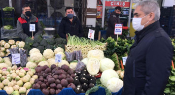 Zeytinburnu Pazarlarında Koronavirüs Kontrolü Yapıldı