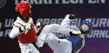 13. Uluslararası Türkiye Açık Taekwondo Turnuvası'nda Genç Kızlar Madalya Kaldırdı