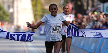 47. İstanbul Maratonu'nda Kadınlarda Birincilik Bizuager Aderra'nın