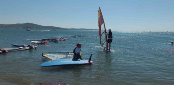 Balıkesir'de windsurf ligi başladı