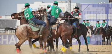 Kazakistan'da Uluslararası Kökpar Turnuvası Düzenlendi