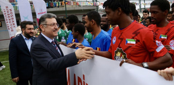 Trabzon'da 2. Uluslararası Futbol Turnuvası Başladı