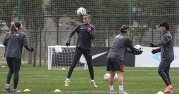 A Milli Kadın Futbol Takımı'nda Medya Günü Etkinliği Düzenlendi