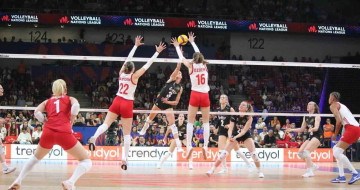 A milli kadın voleybol takımı, belçika’yı 3-0 mağlup etti