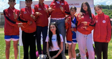 Aşkaleli sporcular Ordu’da Türkiye yarı finallerine yükseldi