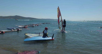 Balıkesir'de windsurf ligi başladı