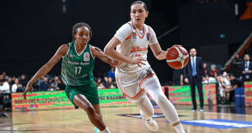 ÇİMSA ÇBK Mersin, Nesibe Aydın'ı mağlup etti