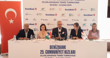 DenizBank Cumhuriyet Kızları Uluslararası Tenis Turnuvası Basın Toplantısı Gerçekleşti