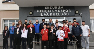 Erzurum'da Tekvandoda Başarı İki Katına Çıktı