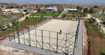 Eyyübiye'de Halı Saha Yatırımları Devam Ediyor