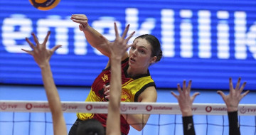 Göztepe, Vodafone Sultanlar Ligi'nde Aydın'ı Mağlup Etti