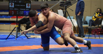 Karabük'te Okul Sporları Güreş Grup Müsabakaları Başladı