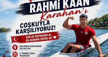 Köyceğizli kanoda dünya şampiyonu karahan, törenle karşılanacak