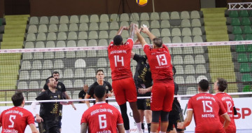Kuşgöz İzmir Vinç Akkuş Belediyespor, Rams Global Cizre Belediyespor'u 3-1 Geçti