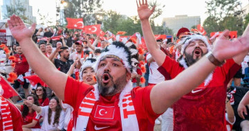 Los Angeles'ta Türkiye rüzgarı zafer coşkusuyla taçlandı