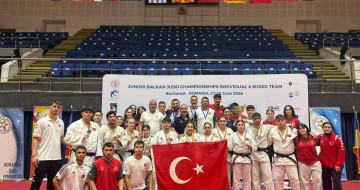 Manisalı judocular balkan şampiyonası'ndan madalyalarla döndü