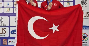 Milli Atıcılar Damla Köse ve Mert Nalbant Dünya 3'üncüsü Oldu