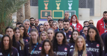 Milli Sporcular Atatürk'ü Andı