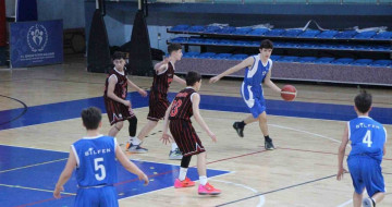 Okul Sporları Yıldızlar Basketbol Yarı Finali Sonuçlandı