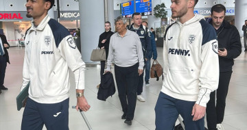 Romanya Milli Futbol Takımı İstanbul'a Varış Yaptı