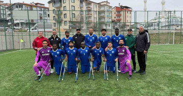 Şahinbey Ampute Futbol Takımı Farklı Galip Geldi