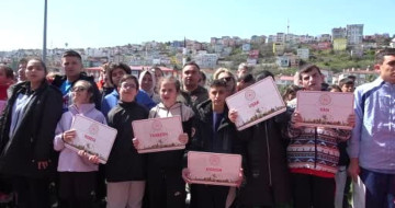 Samsun'da Özel Sporcular Atletizm Türkiye Birinciliği Düzenlendi