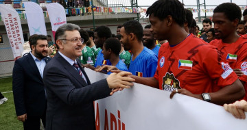 Trabzon'da 2. Uluslararası Futbol Turnuvası Başladı