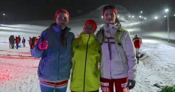 Türkiye'nin Dağ Kayağı Kadın Sporcularından Tarihi Başarı