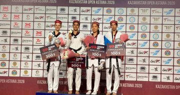 Yıldırım Belediyesi'nin milli sporcusu Hatice Kübra İlgün, Kazakistan'da iki madalya kazandı